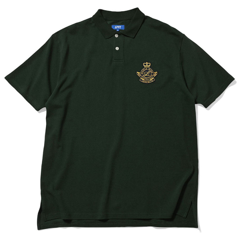 College Color S/S Big Polo Shirts Green カレッジ 半袖 ビッグ ポロシャツ