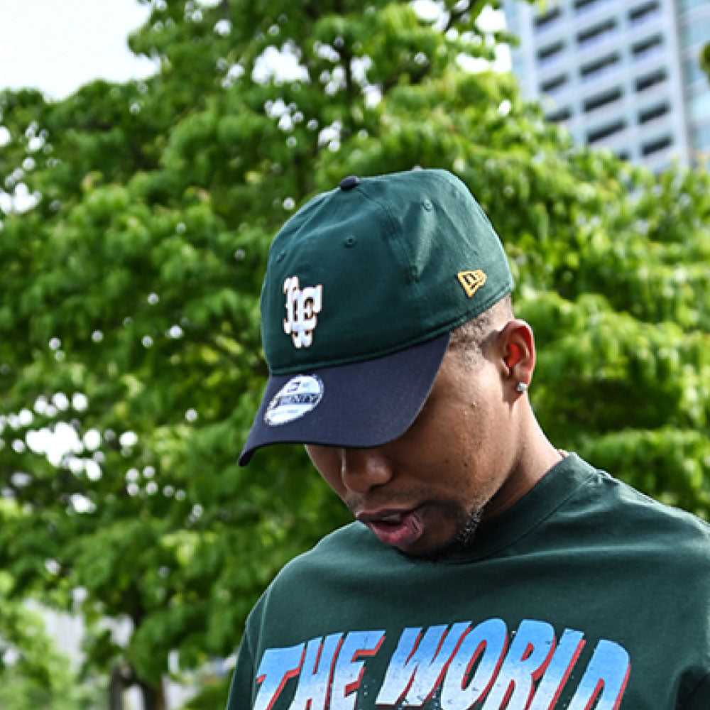 × New Era Outline LF Logo 9Twenty Cap ニューエラ ロゴ キャップ ボール キャップ 帽子