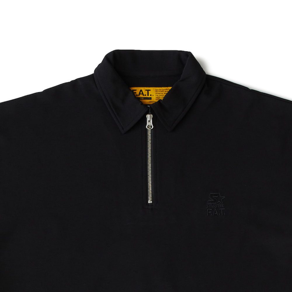 × Starter Black Label S/S Half Zip Polo Shirts スターター ハーフ ジップ 半袖 ポロ シャツ