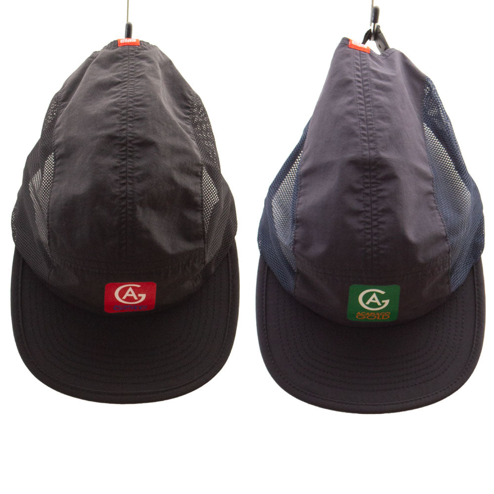 Tech Recycled Side Mesh Nylon Cap メッシュ キャンプ キャップ 帽子