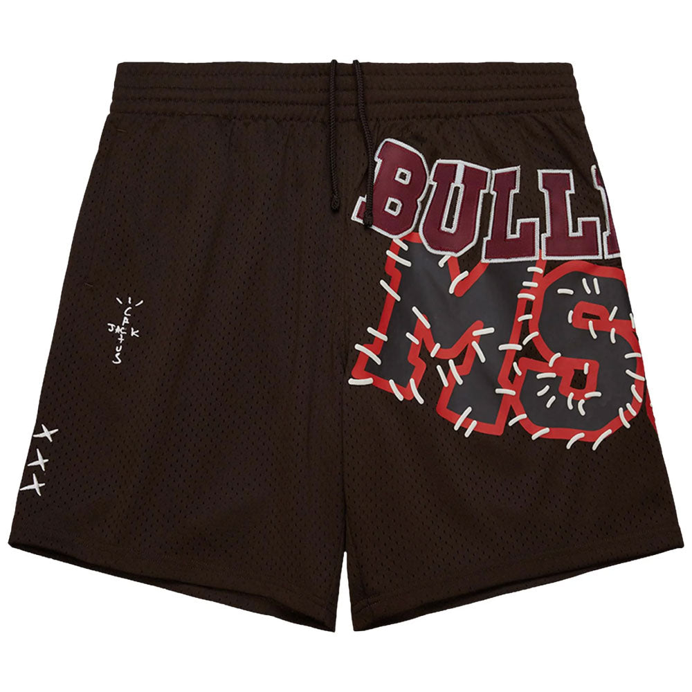 × Mitchell & Ness × UNIVERSITY OF Mississippi Bulldogs Mesh Shorts ミッチェルアンドネス ミシシッピブルドッグス メッシュ ショーツ