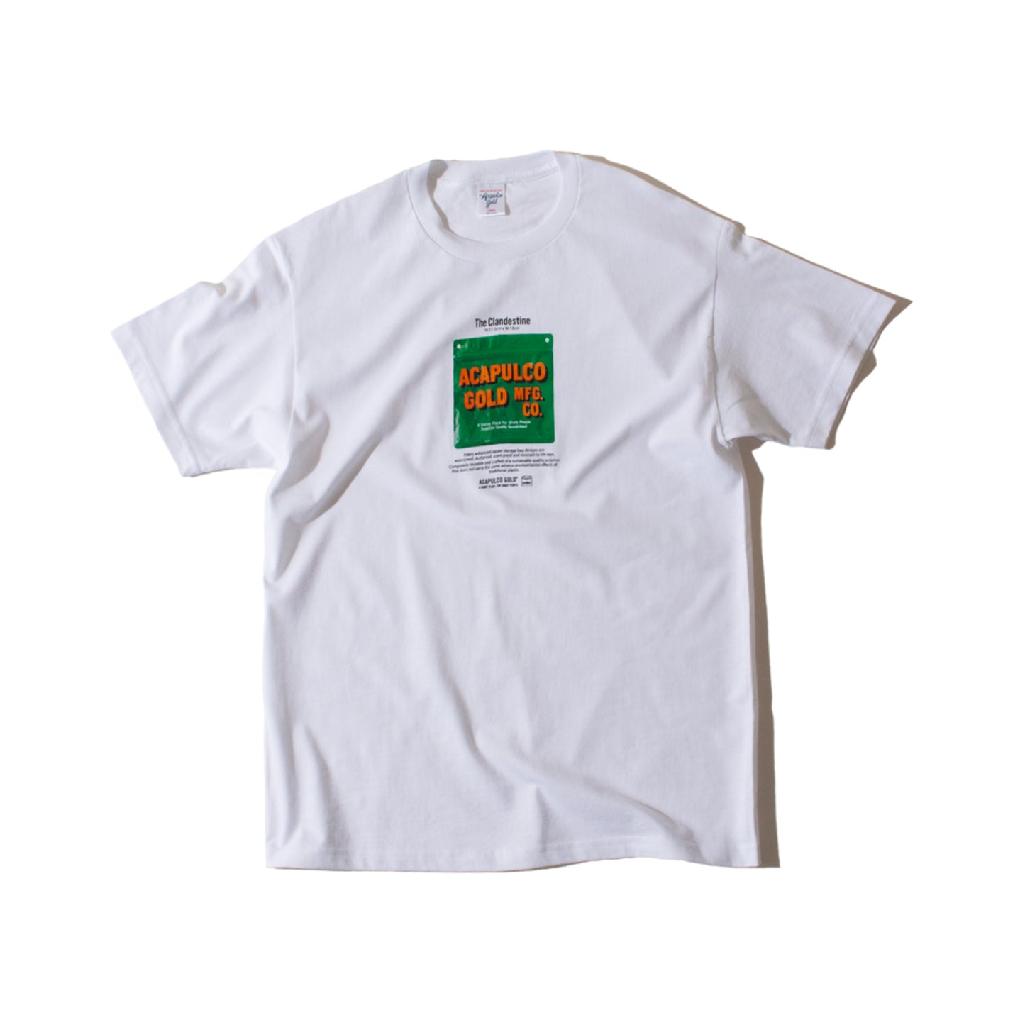 The Clandestine Collab With Pake S/S Tee WHT 半袖 Tシャツ