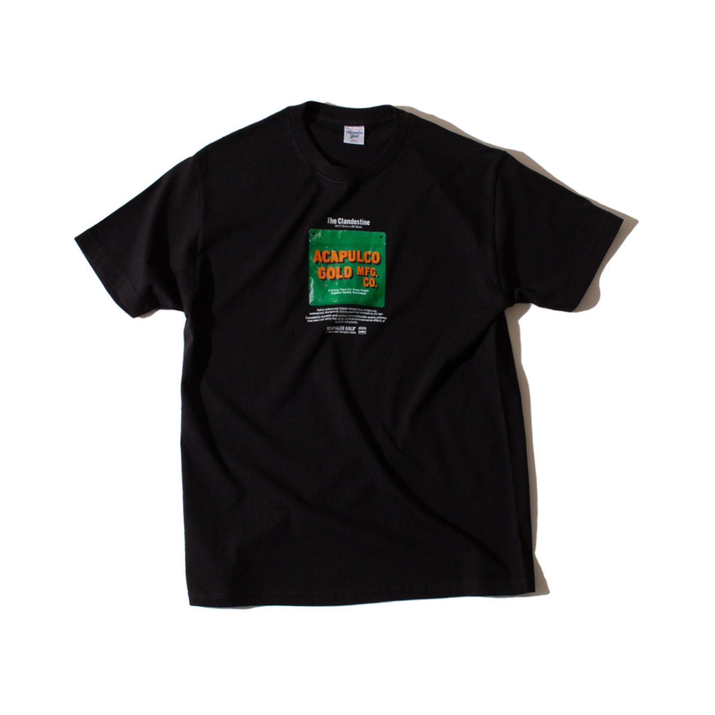 The Clandestine Collab With Pake S/S Tee BLK 半袖 Tシャツ