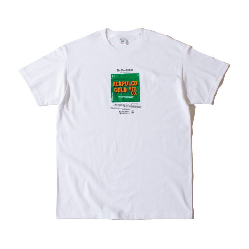 The Clandestine Collab With Pake S/S Tee WHT 半袖 Tシャツ