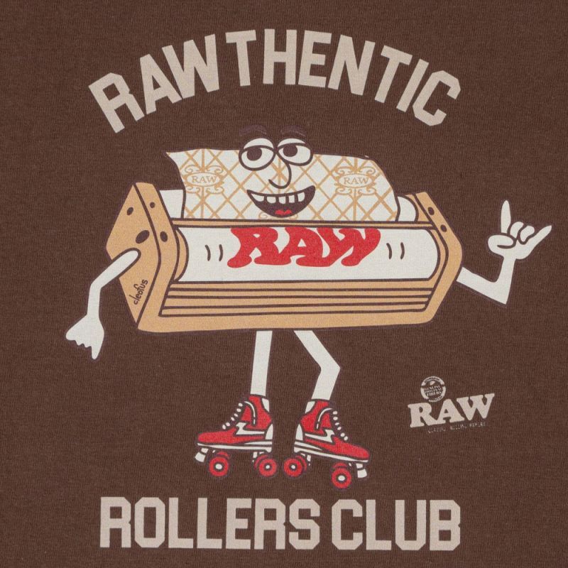 x RAW Rollers Club S/S Tee artwork by cleofus 半袖 Tシャツ