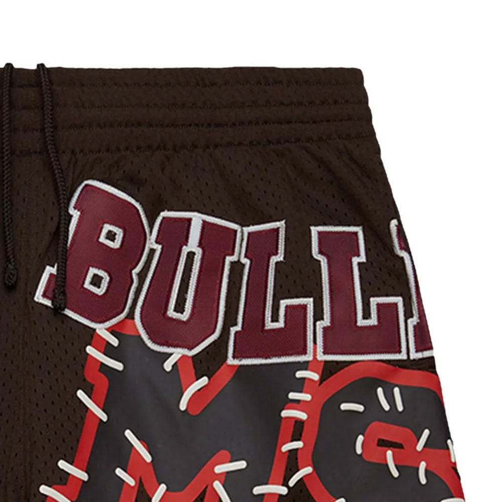 × Mitchell & Ness × UNIVERSITY OF Mississippi Bulldogs Mesh Shorts ミッチェルアンドネス ミシシッピブルドッグス メッシュ ショーツ