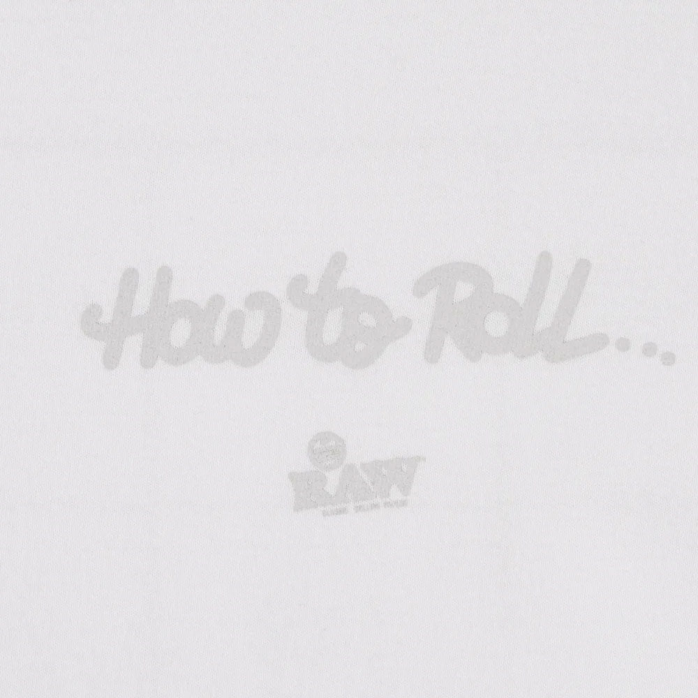 x RAW How to roll S/S Tee artwork by cleofus 半袖 Tシャツ