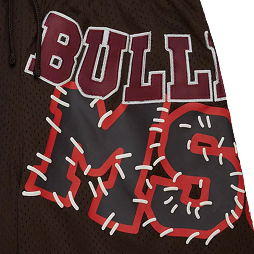 × Mitchell & Ness × UNIVERSITY OF Mississippi Bulldogs Mesh Shorts ミッチェルアンドネス ミシシッピブルドッグス メッシュ ショーツ