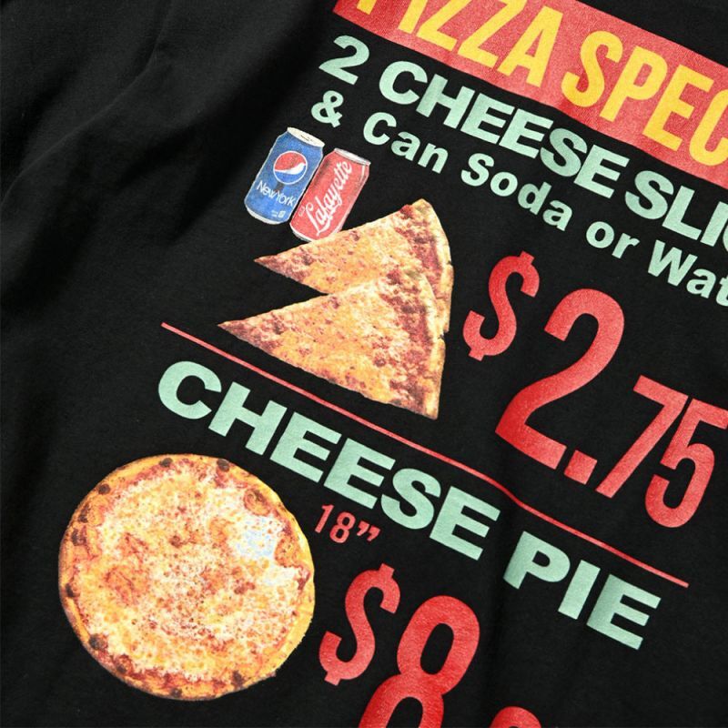 Dollar Slice Pizza S/S Tee Black 半袖 Tシャツ