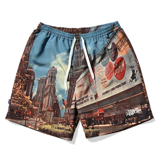 Old New York 70s Times Square Shorts タイムズスクエア ショーツ