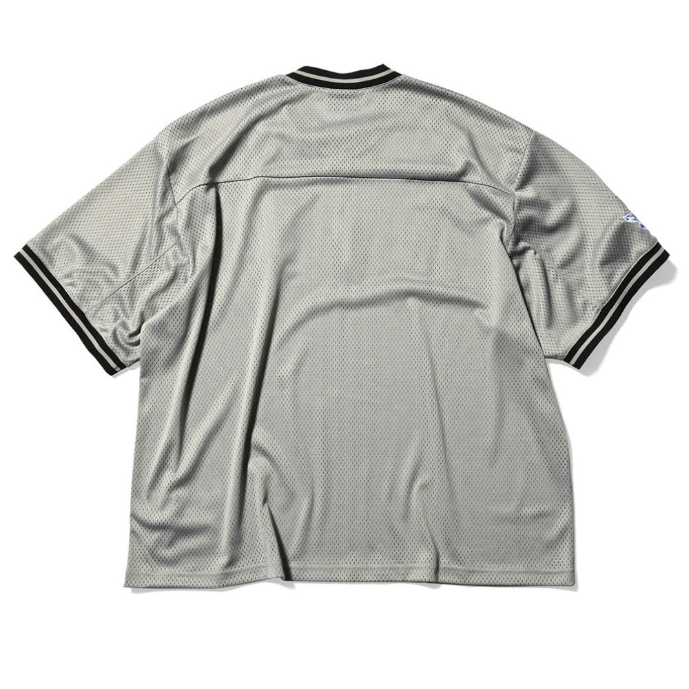 Script Logo Mesh Football Tee Grey 半袖 メッシュ Tシャツ