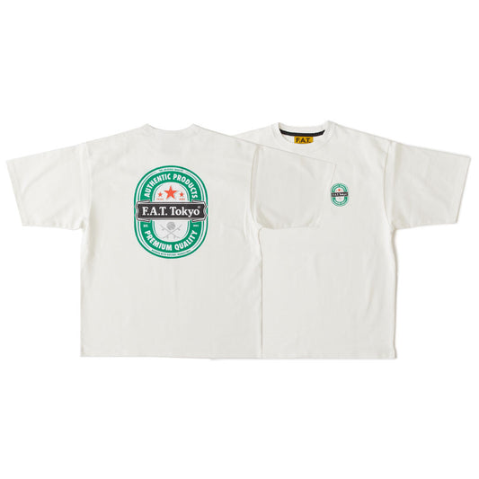 FEINEKEN S/S Tee White 半袖 ヘビーオンス Tシャツ