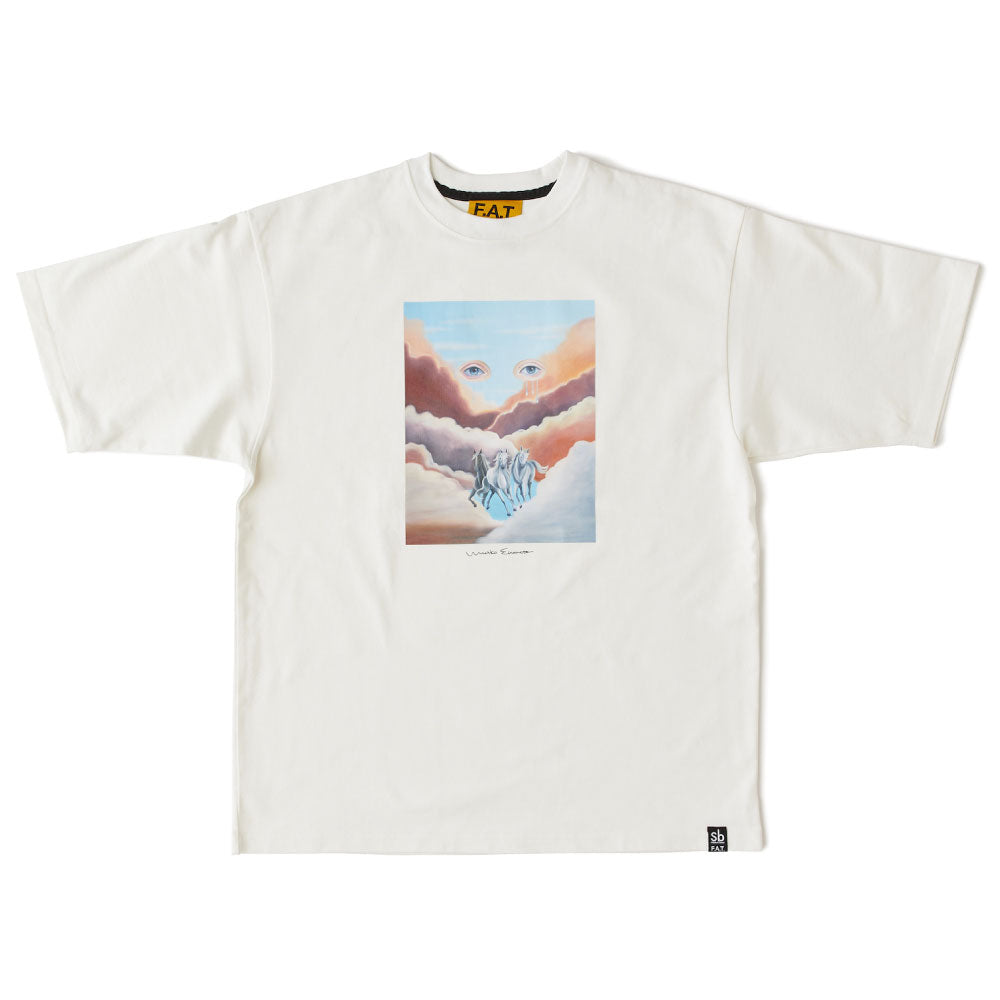 × Sb× Mariko Enomoto "DREAMER" S/S Tee White 半袖 ヘビーオンス Tシャツ