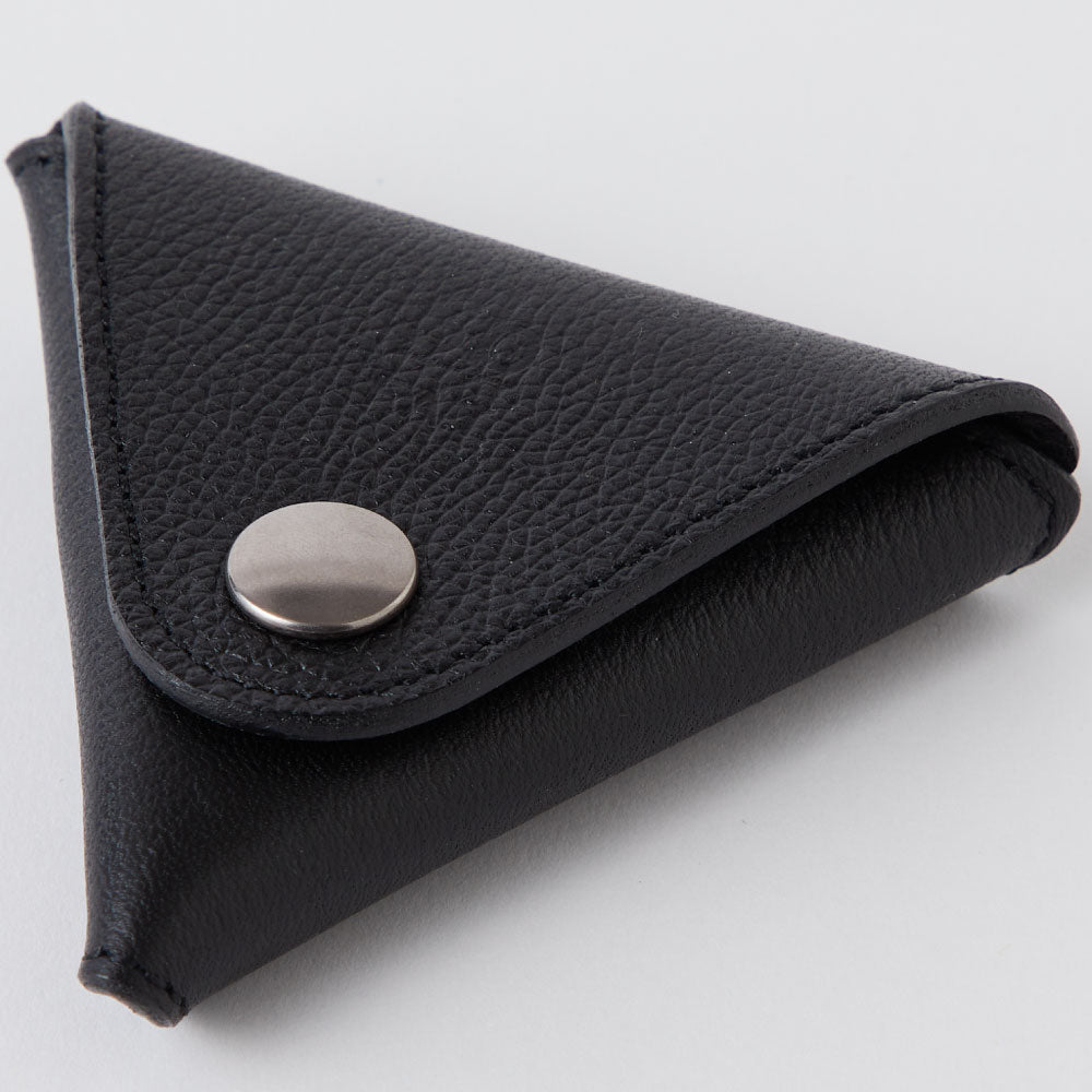 JW03 Leather Coin Case Wallet Black 牛革 レザー コインケース 財布