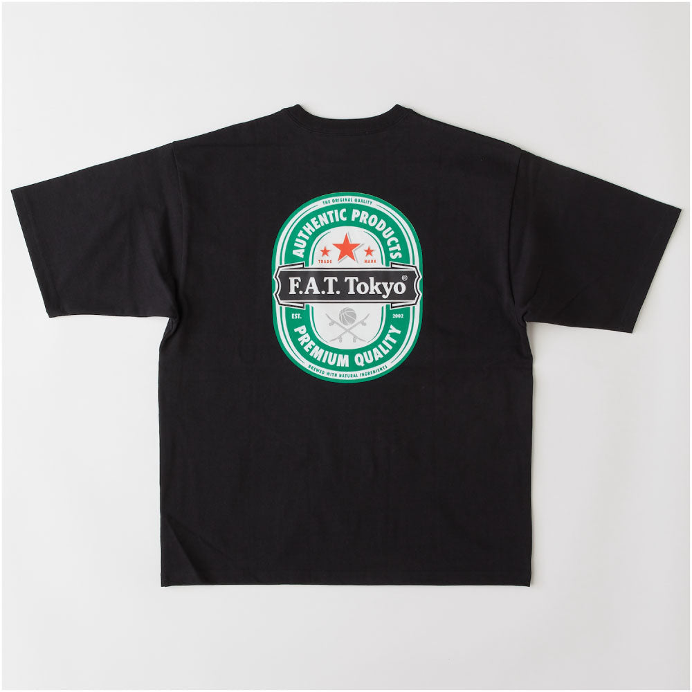 FEINEKEN S/S Tee Black 半袖 ヘビーオンス Tシャツ