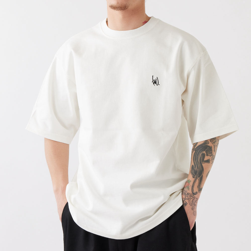 TAVU "SADE" S/S Tee White 半袖 ヘビーオンス Tシャツ