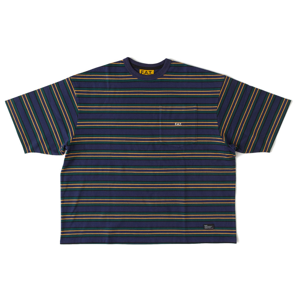 GIGANDA S/S Tee Navy 半袖 ボーダー Tシャツ