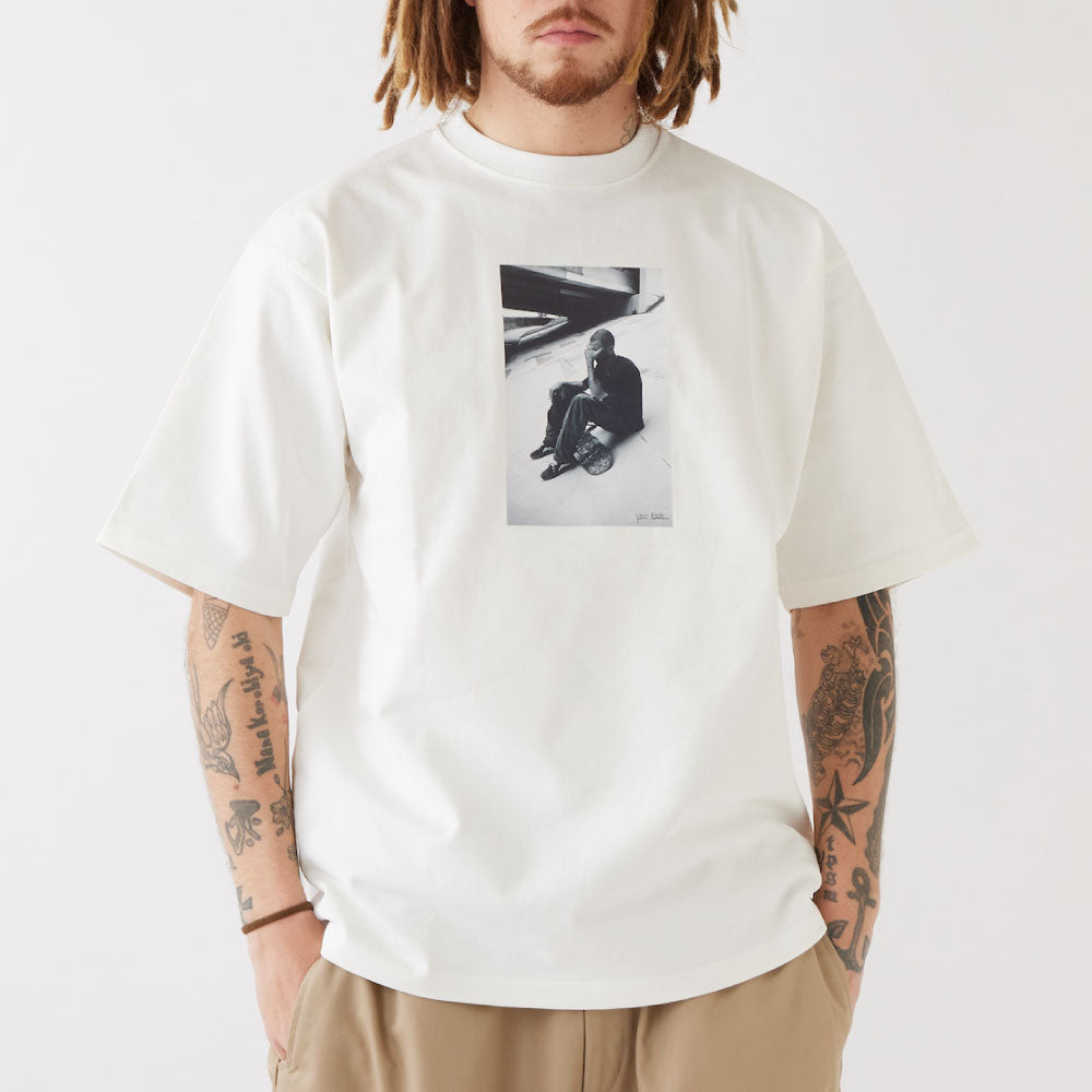 J.R. "HEART" S/S Tee White 半袖 ヘビーオンス フォト Tシャツ