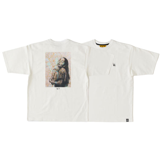 TAVU "SADE" S/S Tee White 半袖 ヘビーオンス Tシャツ