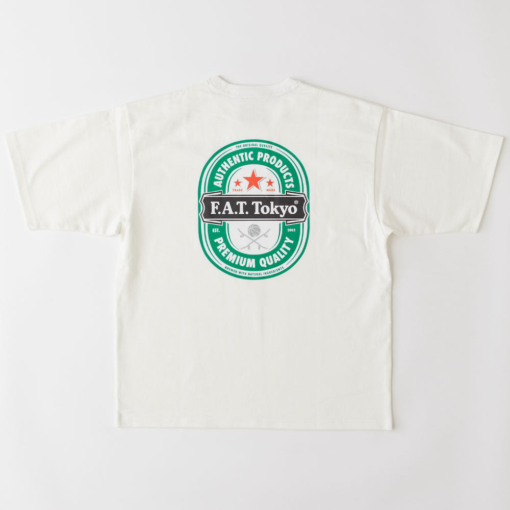 FEINEKEN S/S Tee White 半袖 ヘビーオンス Tシャツ