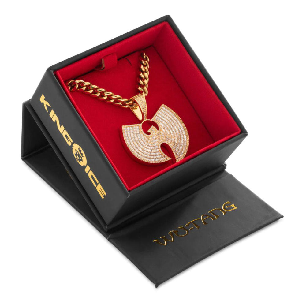 x WuTang Clan Logo Necklace ウータンクラン コラボ ロゴ チェーン ネックレス ゴールド