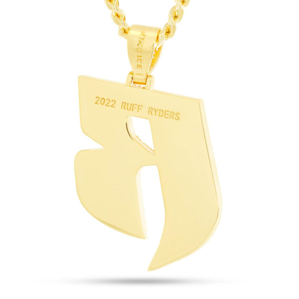 × Ruff Ryders R Logo Necklace ラフ ライダーズ コラボ ロゴ チェーン ネックレス ゴールド