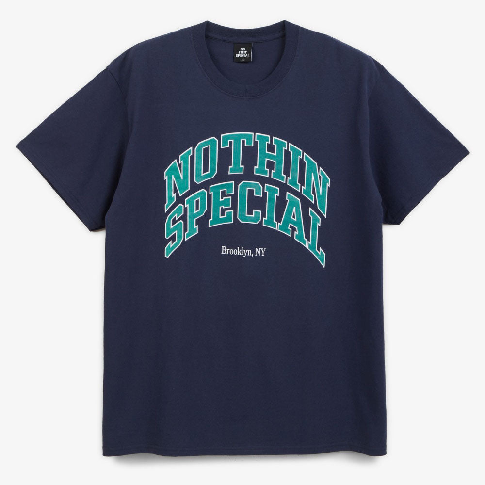 College Logo S/S Tee NVY カレッジ ロゴ 半袖 Tシャツ