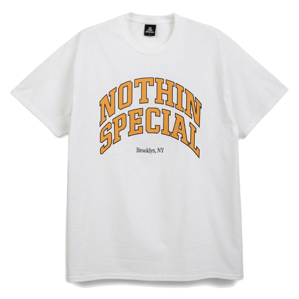 College Logo S/S Tee WHT カレッジ ロゴ 半袖 Tシャツ