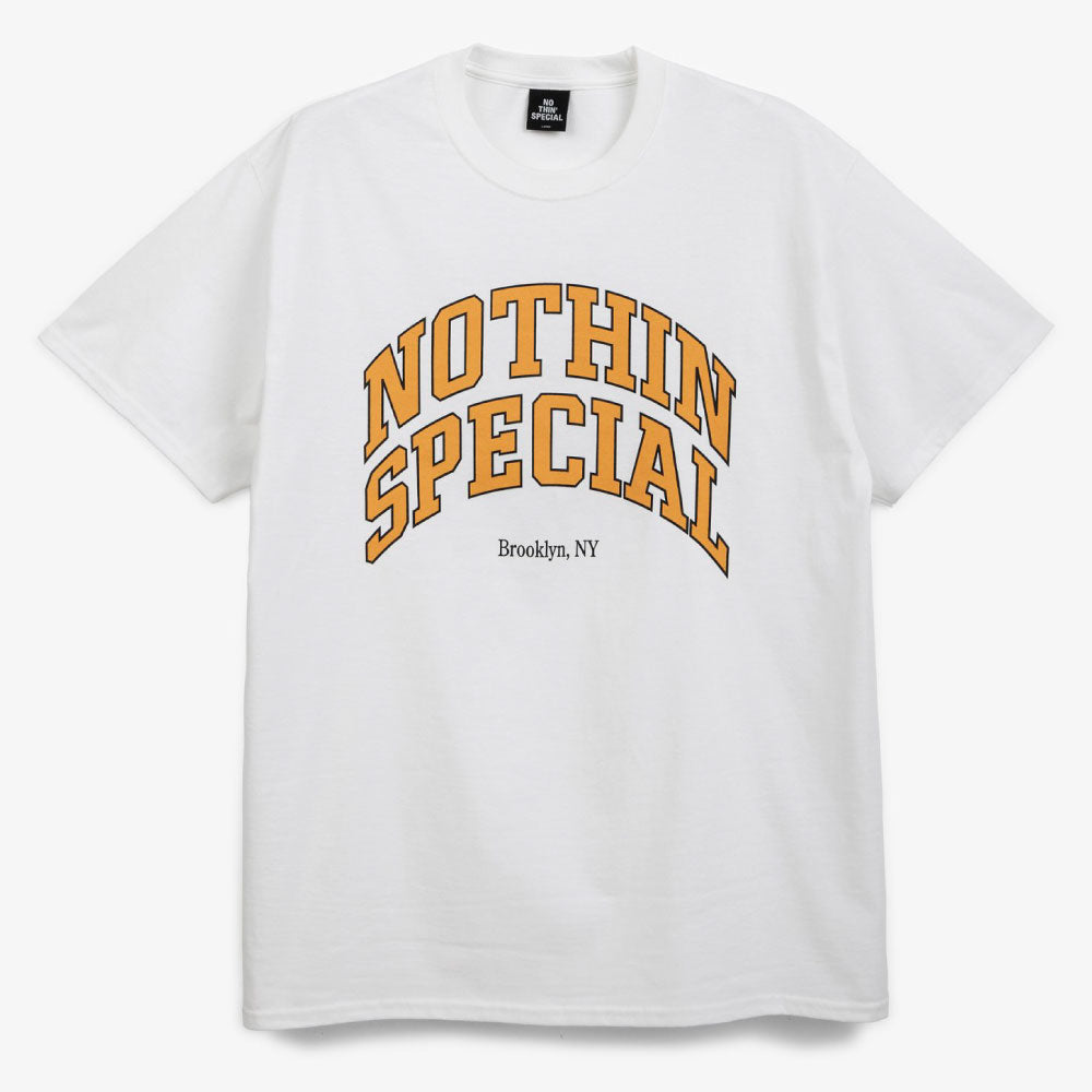 College Logo S/S Tee WHT カレッジ ロゴ 半袖 Tシャツ