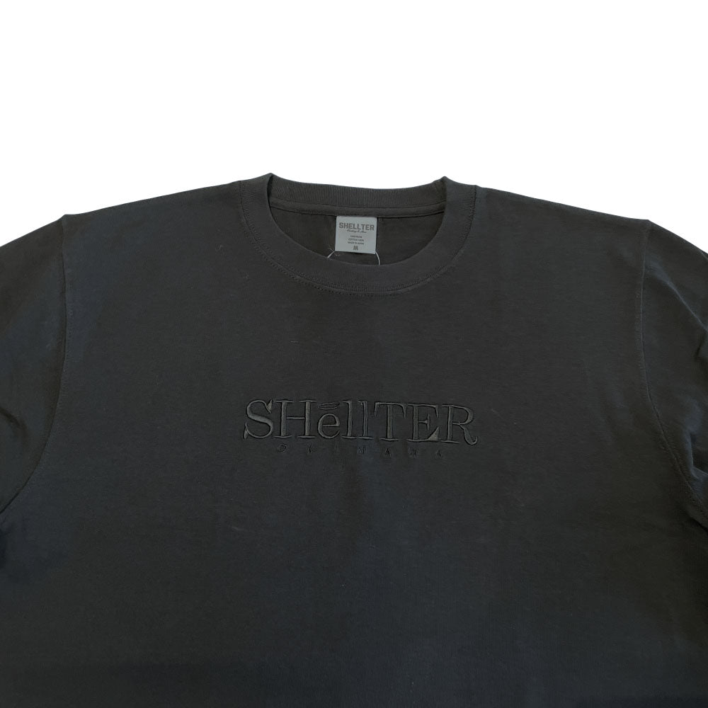 EMB Logo S/S Tee Black ロゴ 半袖 Tシャツ