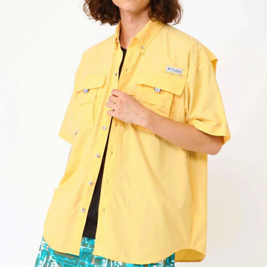 Bahama TM II S/S Shirt 半袖 シャツ Utility Fishing PFG Sun Glow