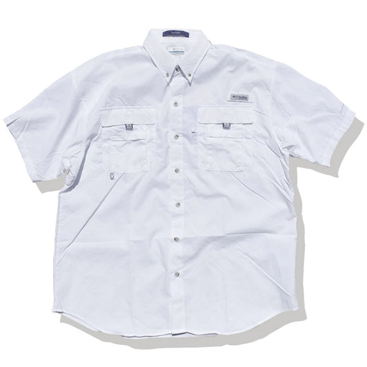 Bahama TM II S/S Shirt 半袖 シャツ Utility Fishing PFG White