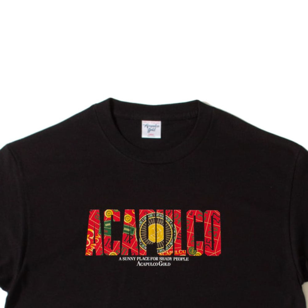 Roulette S/S Tee BLK 半袖 Tシャツ