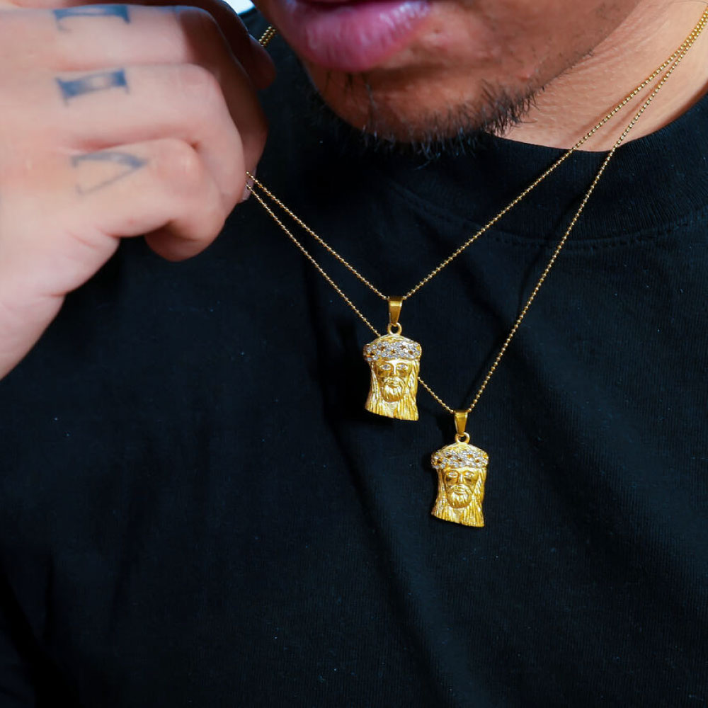 正規取扱店】Golden Gilt(ゴールデン・ギルト)O.G Mini Jesus Chain Necklace | Shellter シェルター  沖縄 セレクトショップ