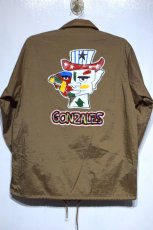 Mark Gonzales(マークゴンザレス) Nylon Coach Jacket Beige ナイロン コーチ ジャケット Gonz