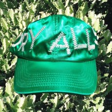 Cactus Plant Flea Market(カクタスプラントフリーマーケット)×Human Made(ヒューマンメイド) cpfm Dry Alls Ball Cap Hat Green サテン ボール キャップ ハット 帽子