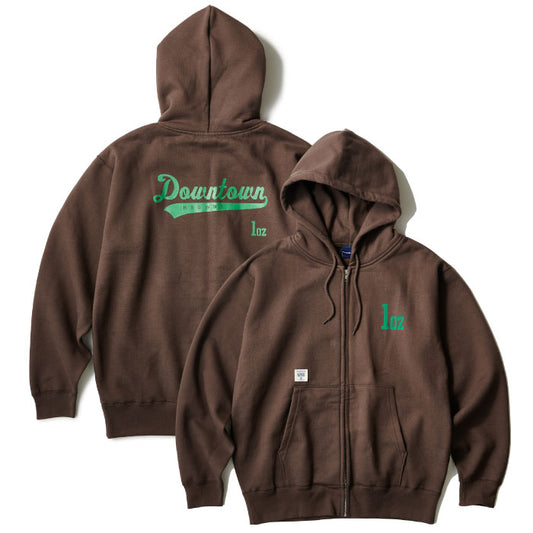 Browns Club College Sweat Zip Hoodie Brown スウェット フーディー パーカー