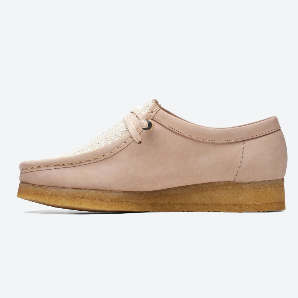 Wmns Wallabee Lo pink Natural Raffia ワラビー ロー ピンク ラフィア レディースシューズ ウィメンズ