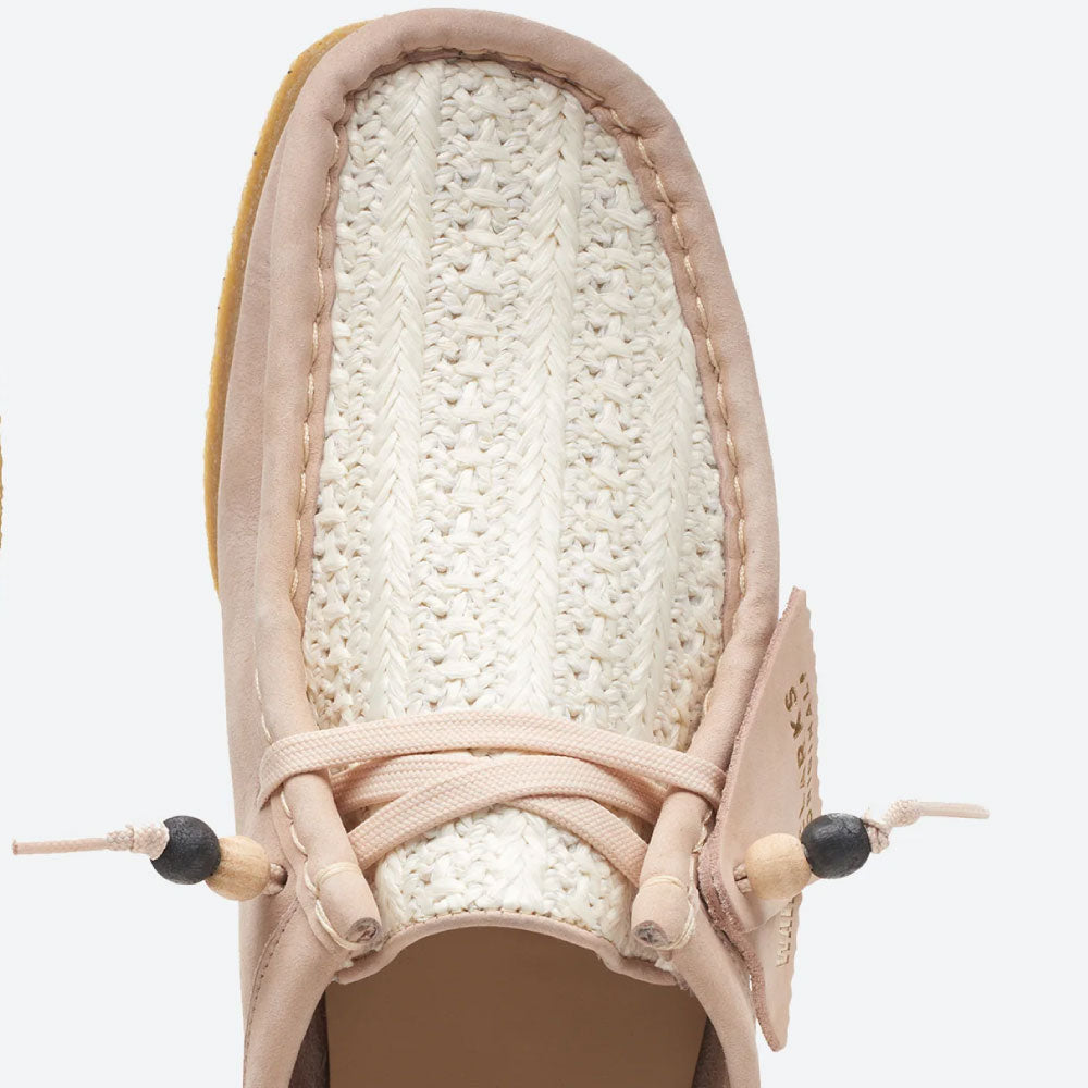 Wmns Wallabee Lo pink Natural Raffia ワラビー ロー ピンク ラフィア レディースシューズ ウィメンズ