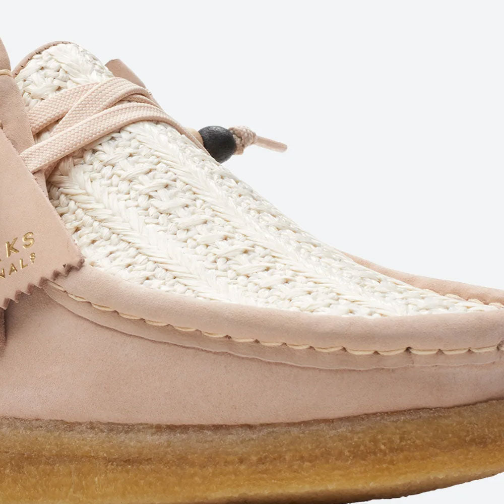 Wmns Wallabee Lo pink Natural Raffia ワラビー ロー ピンク ラフィア レディースシューズ ウィメンズ