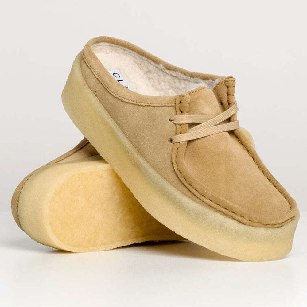 Wmns Wallabeecup Lo Maple Suede ウィメンズ レディース ワラビーカップ ロー ミュール サンダル メイプル