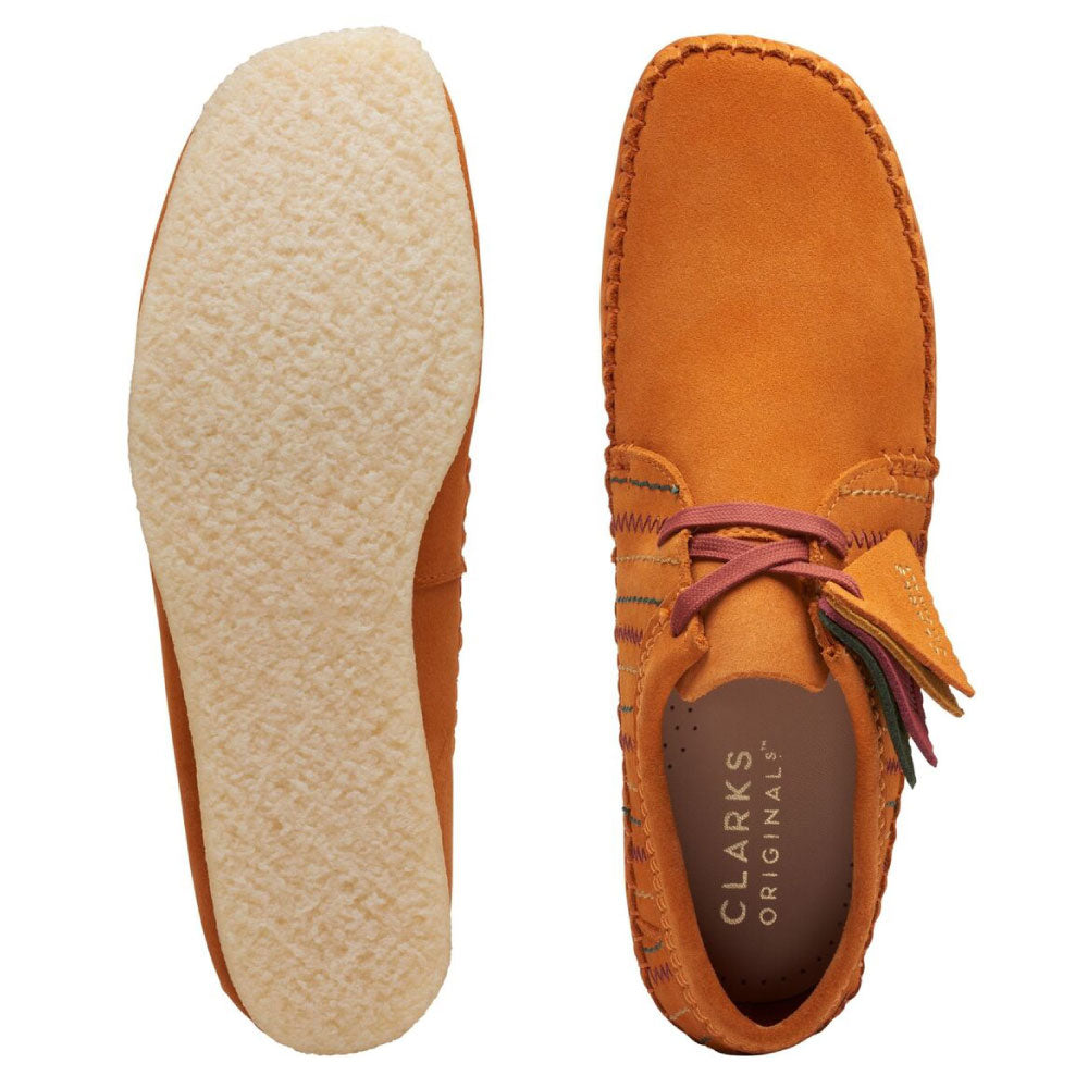 Weaver BurntOrange Comb Suede オリジナルズ ウィーバー ブーツ スエード メンズ