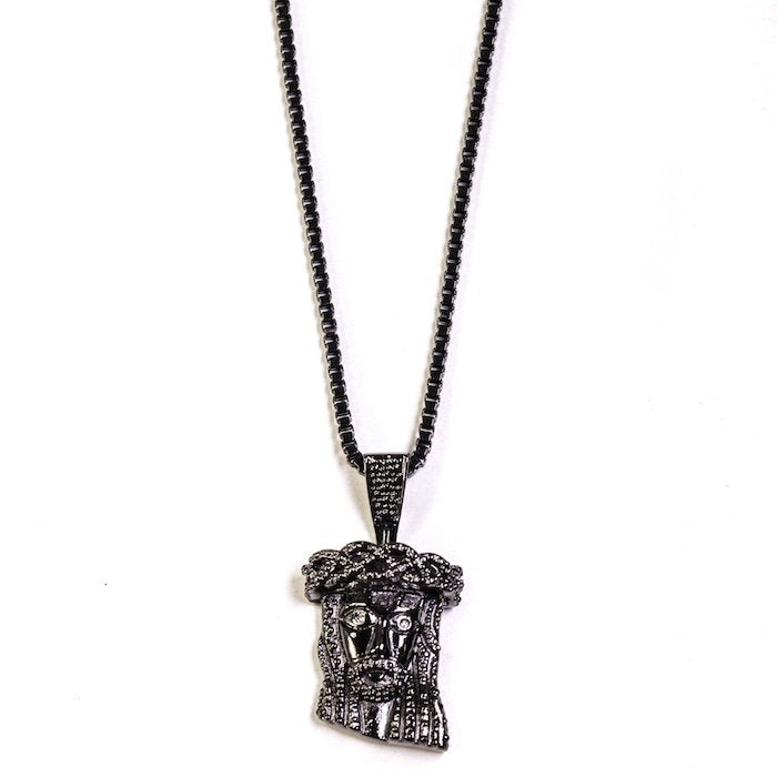 Golden Gilt(ゴールデン・ギルト) Mini Jesus Chain Gun Black Necklace ネックレス ブラック 64cm jewelry ジーザス チェーン