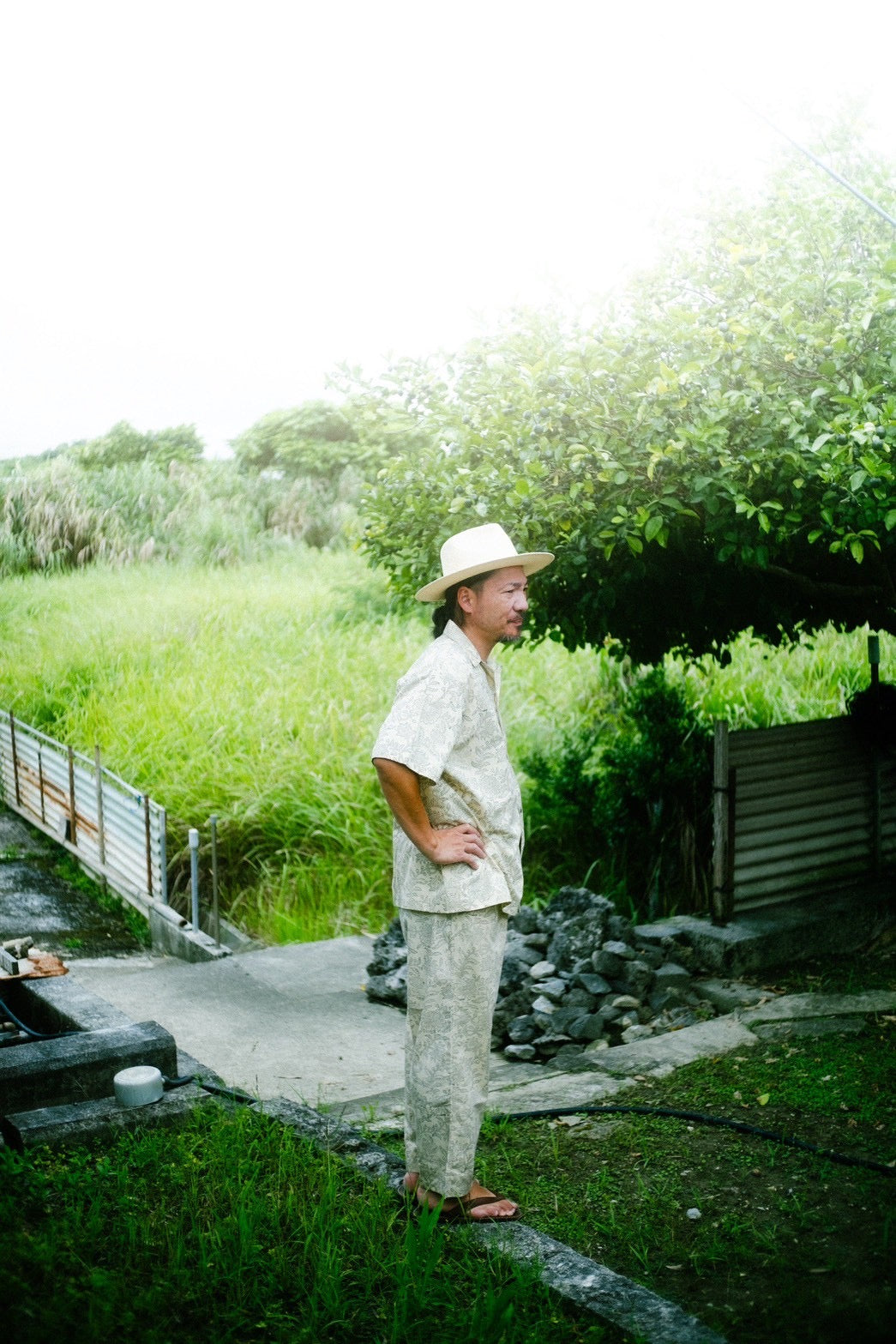Block Allover S/S Shirts フラワー 半袖 シャツ