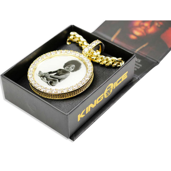 × Notorious B.I.G Biggie The Ready to Die Necklace Gold ネックレス ノトーリアス ビギー