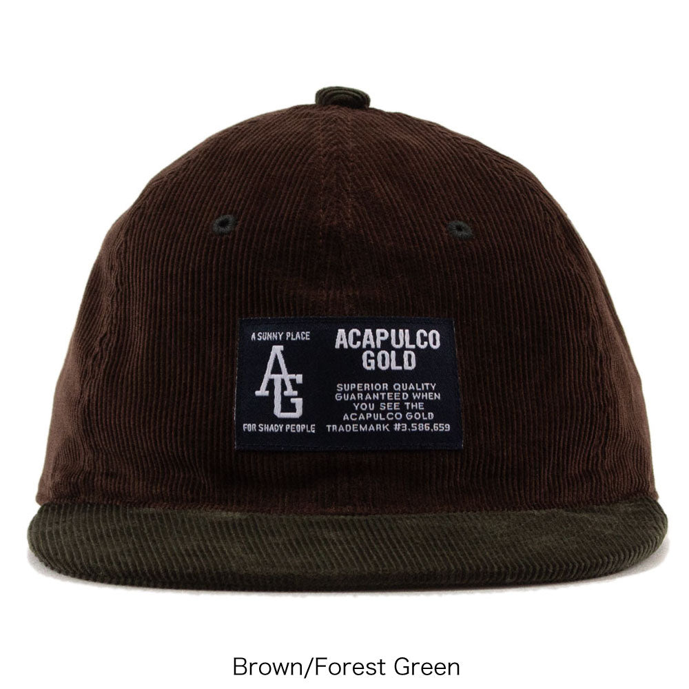 Two Tone Cord 6 Panel Cap 6 パネル コーデュロイ ツートーン ダッド キャップ 帽子