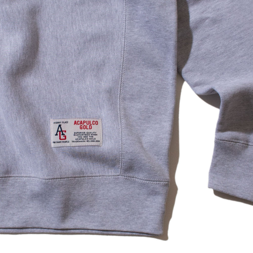 Tiger Crew neck Sweat shirt GRY タイガー クルーネック スウェット