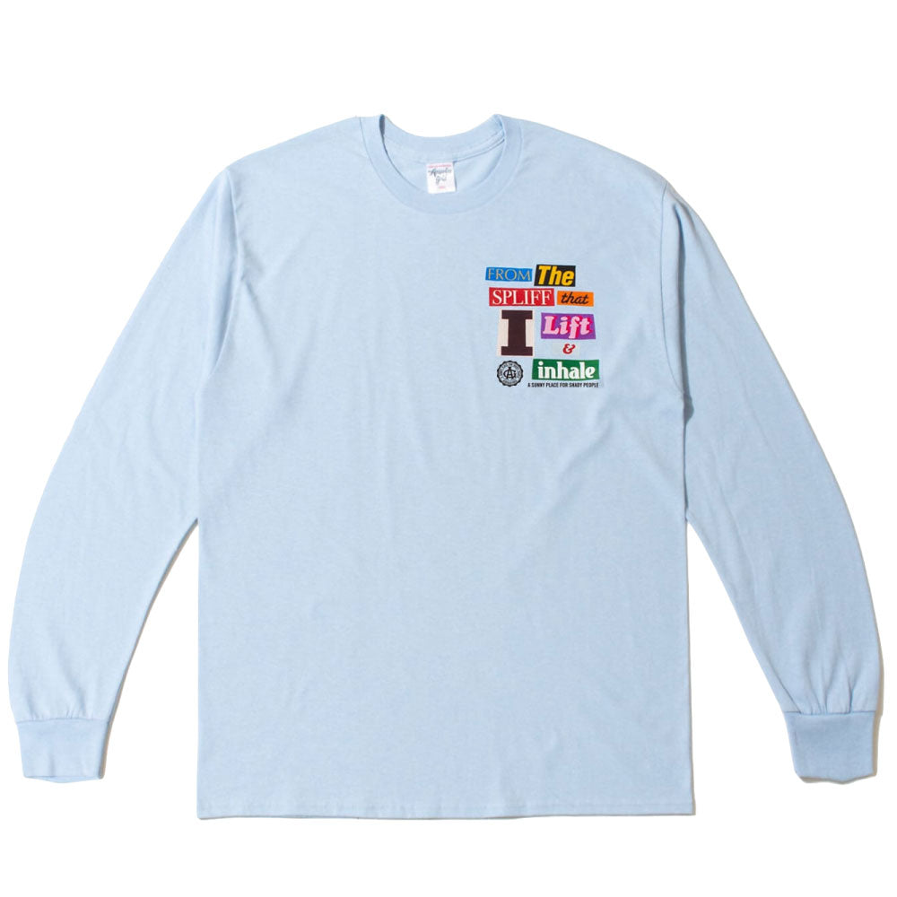 Get High L/S Tee Light Blue 長袖 Tシャツ