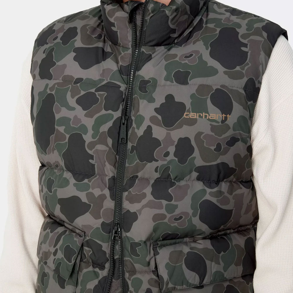 Springfield Vest Camo Duck Grey / Hamilton Brown スプリング フィールド ベスト