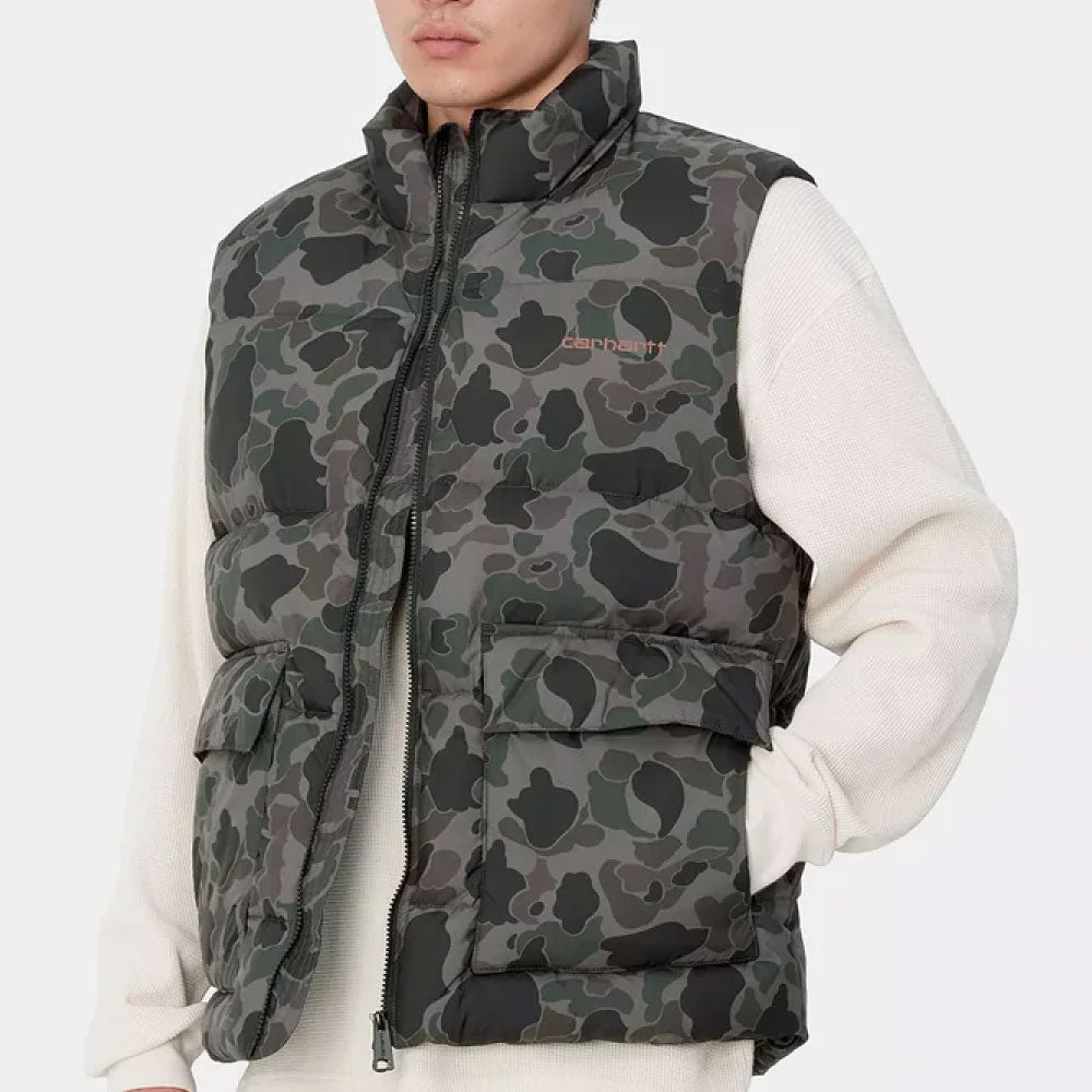 Springfield Vest Camo Duck Grey / Hamilton Brown スプリング フィールド ベスト